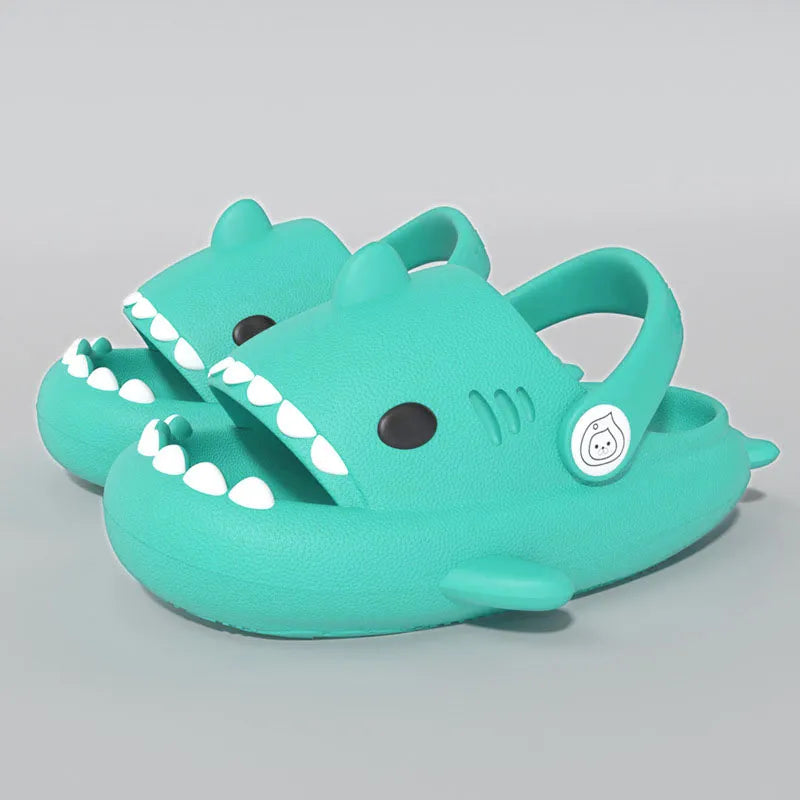 Non-slip Eva Shark Slippers for Children Multivariant-11